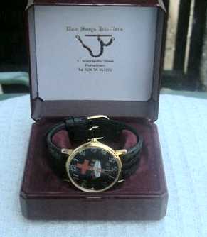 The watch presented to the outgoing WDM Sir Knt James Hewitt
