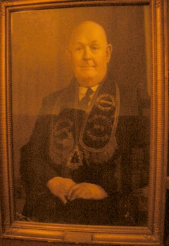 Presented to Sir Knight and Bro. Alexander Adair, J.P. D.G.M. Grand Orange Lodge of Ireland