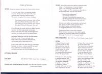 Order of Service